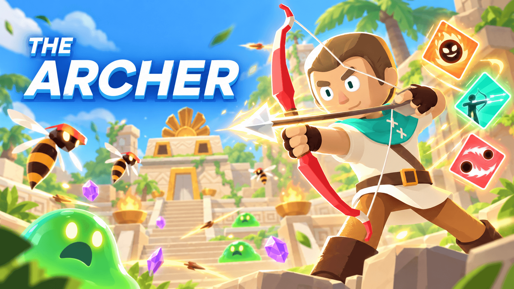 The Archer Tanıtım Görseli — Mobil Aksiyon Roguelite